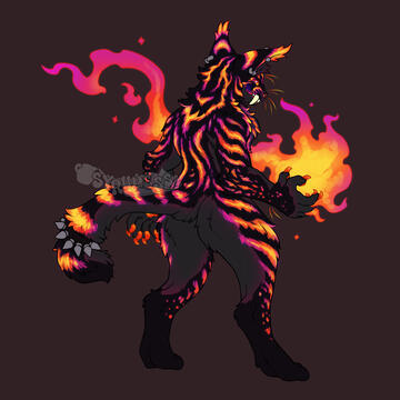 Leptailurus Lavacat Sketch