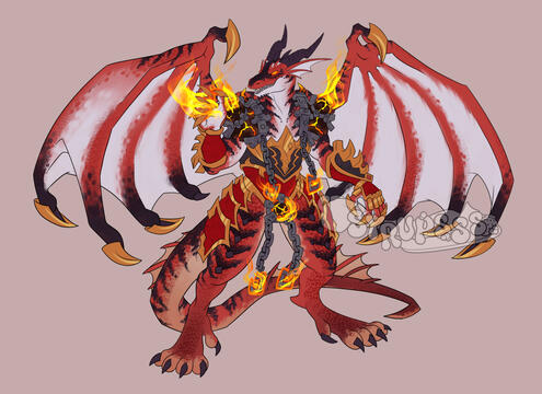 Dracthyr Illustration