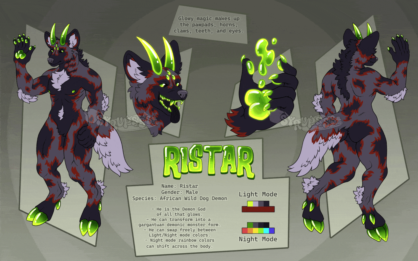 Ristar the Demon Dog Reference